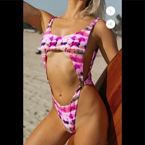 COPY - Chloé Rose sun chaser one piece Tie Dye - Picture 1 of 4